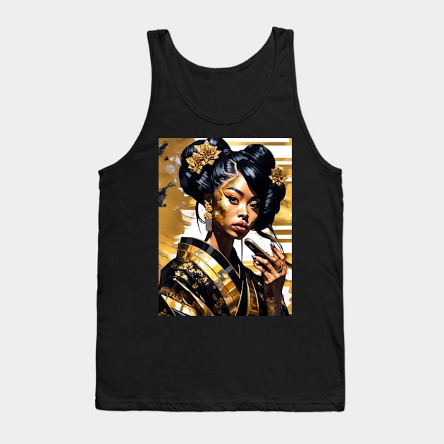 Japanese Black Gold 2024 Tank Top by Artist_Imagination